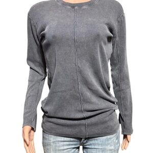 PrettyLittleThing Gray Long Sleeve Top